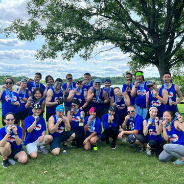 typhoon dragonboat at race